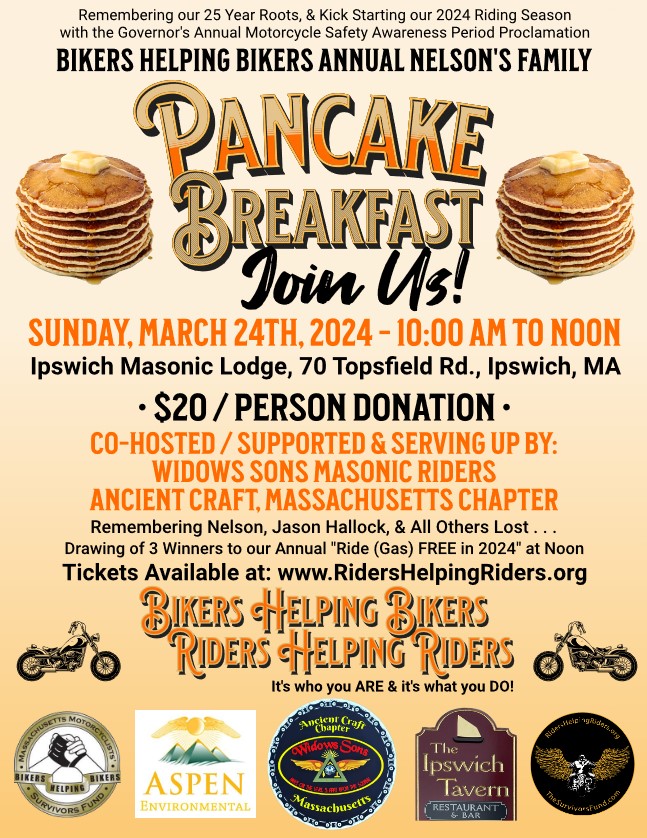 Bikers Helping Bikers Pancake Breakfast 2024 Riders Helping Riders   Pancake Breakfast 2024 